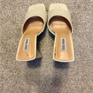 Steve Madden Cream Mules for Women